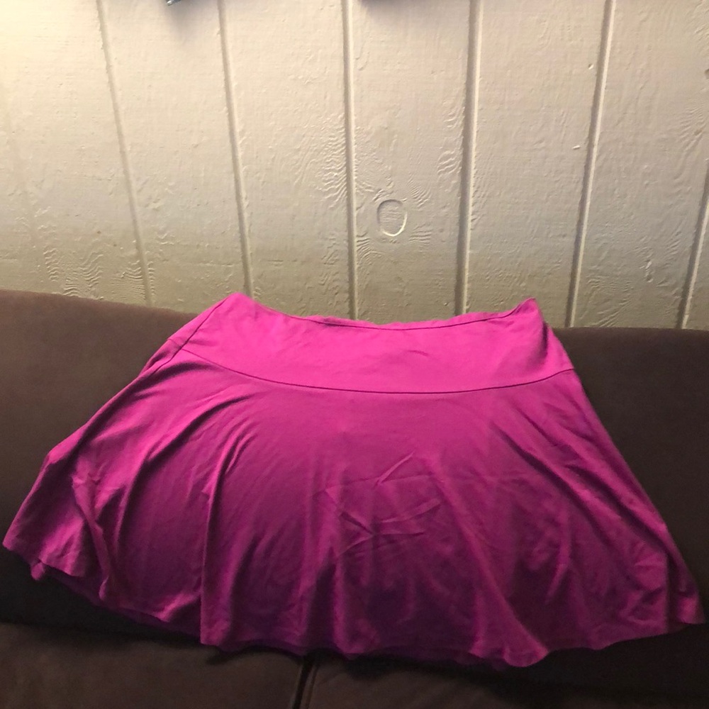 Fuchsia skirt
